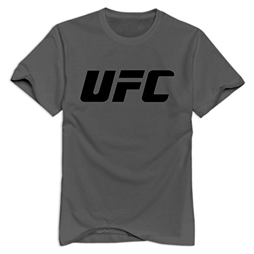 Yisw Male Ufc Logo O Neck Novelty T-Shirt