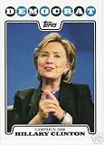 Buy : 2008 Topps Campaign 2008 #HC Hillary Clinton - Democrat - Democratic Presidential Candidate Baseball Cards - MLB Baseball Trading Card in a Protective Screw Down Display Case!