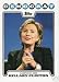 2008 Topps Campaign 2008 #HC Hillary Clinton - Democrat - Democratic Presidential Candidate Baseball Cards - MLB Baseball Trading Card in a Protective Screw Down Display Case!