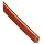 Loos Galvanized Steel Wire Rope, Nylon Coated, 7x19 Strand Core, Orange, 3/16" Bare OD, 1/4" Coated OD, 50' Length, 4200 lbs Breaking Strength