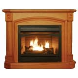 World #GFD2921 28K Oak Gas Fireplace by WORLD MKTG OF AMERICA/IMPORT