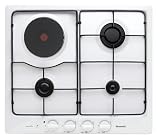 Brandt - TE 1017 W - Table de Cuisson Mixte - 60 cm - Blanc