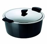 Kitchen & Housewares : Kuhn Rikon HotPan 4.5 Liter Braiser black