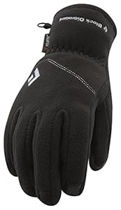 Black Diamond Women's Wind Weight Glove Liners, Black, X-Small