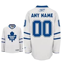 ANYNAME #00 Toronto Maple Leafs Reebok Premier Away NHL Hockey Jersey (NHLPA Certified Custom Sewn Authentic Twill)