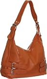 ''Tonnie'' Hobo Shoulder Bag - Orange or Brown