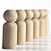 Wood Peg Dolls Unfinished 2-3/8