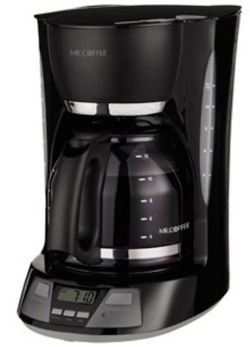Mr. Coffee 12-Cup Programmable Coffee Maker, BVMC-AMX23, Black