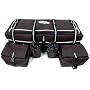 SAWTOOTH MOUNTAIN FRONT RACK ALL TERRAIN VEHICLE (ATV) BAG - BLACK