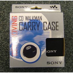 : Sony CD Player Walkman Soft Carry Case and Belt Clip