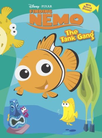 The Tank Gang: Finding Nemo Coloring Book Plus Bathtub Stickers