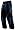 Dye C7 Men's Paintball Pants - X-Small - Black / Blue