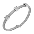 14K White Gold Diamond Bracelet - 0.60 Ct.