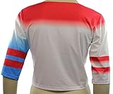 Harley Quinn T-shirt Daddy's Lil Monster Shirt Costume with Arm Tattoo (M)