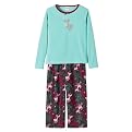 Girls' Circo&reg; Pajama Set - Teal Deer