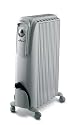 De'Longhi Dragon 3 TRD0820T Electric Oil Filled Radiator with Timer, 2kW