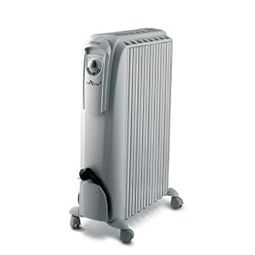 De'Longhi Dragon 3 TRD0820T Electric Oil Filled Radiator with Timer, 2kW