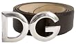 Dolce & Gabbana 90cm Brown Pebbled Leather D&G Logo Clasp Belt BC1072-A1164-80048-90 Dolce & Gabbana 90cm Brown Pebbled Leather D&G Logo Clasp Belt BC1072-A1164-80048-90
