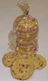 Scott's Cakes 1/2 lb. Chocolate Chip Shortbread Cookies in a Easter Chicks Bag