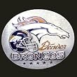 Denver Broncos 3-D Team Magnet - NFL Football Fan Shop Sports Team Merchandise