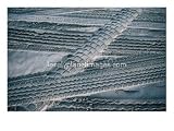 4Wd Tyre Tracks on Sand, Fraser Island, Queensland, Australia Photographic Poster Print by Tony Wheeler, 24x18