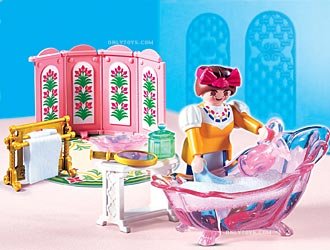 Childrens Toyshop  Toys : Royal Bathroom #4252 _ Playmobil