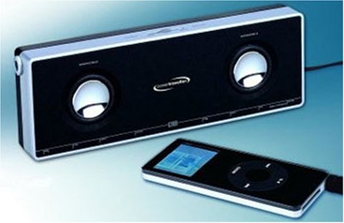 PowerTraveller K2000 Portable MP3 Speakers - Black