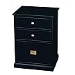 Coastline 3-Drawer File- Black