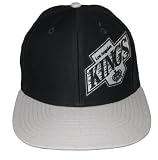 NHL 2 Tone Los Angeles Kings Snapback Cap Hat - Black / Grey