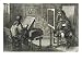 Artist Painting a Portrait Over a Grid for Accurate Proportion, Printed Paris 1737 Ar...