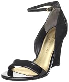 Ivanka Trump Women's Bindy Ankle-Strap Sandal,Black,9.5 M US