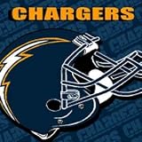 San Diego Chargers Plush Throw Blanket