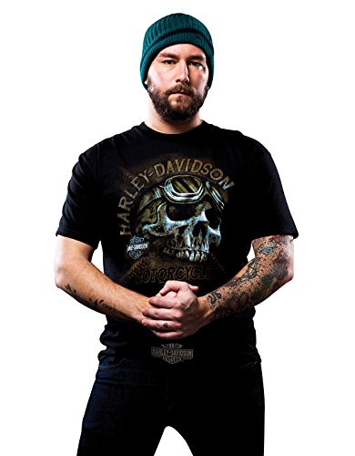 Harley-Davidson Mens Consumed Biker Skull Shirt