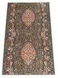 Carpeting Green Viscose Blend, Carpet Runner 26 in. W Sold by running ft.