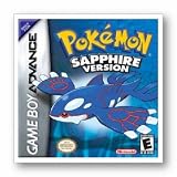 Pokemon Sappire Version (Game Boy Advance) GBA SP