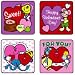 Carson Dellosa Stickers Valentines Day - 1 in. x 1 in. - 120 Stickers