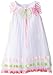Rare Editions Little Girls' Pleated Organza Dress