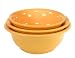 Fiestaware Tangerine 837 3-Piece Mixing Bowl