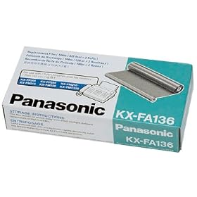 Panasonic KX-FA136 Replacment Ribbon for KX-FP200 FM210 220 205, KX-FMC230 by Panasonic