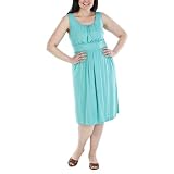 Women's Plus-Size Merona® Green Sleeveless Casual Knit Dress