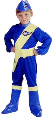 Childrens Toyshop  Toys : Thunderbirds - Virgil Deluxe Costume - 5/7 Years