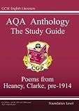 GCSE English Literacy AQA Anthology: Heaney and Clarke Pre 1914: Foundation Poetry Study Guide