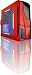 Electronics : NZXT Apollo CS-NT-APOLLO-R SECC Steel Chassis ATX Mid Tower Computer Case (Red)