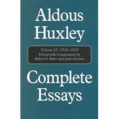 Complete Essays: Aldous Huxley, 1926-1930