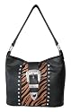 Brighton Inspired Zebra Rhinestone Tote