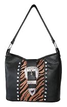 Brighton Inspired Zebra Rhinestone Tote