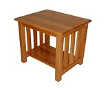 American Furniture Alliance Oakridge End Table, Medium Oak
