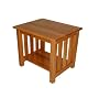 American Furniture Alliance Oakridge End Table, Medium Oak