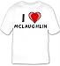 I Love Mclaughlin T-shirt