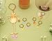 Kitchen & Housewares : SohoDecor Da Vino Ciondolo Wine Glass Charm - Cat, set of 7